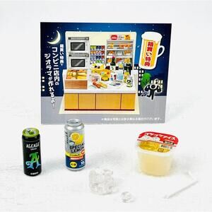 1:6 Scale Re-ment Japanese Mini Set, Evening Drink, Original Cocktail Set